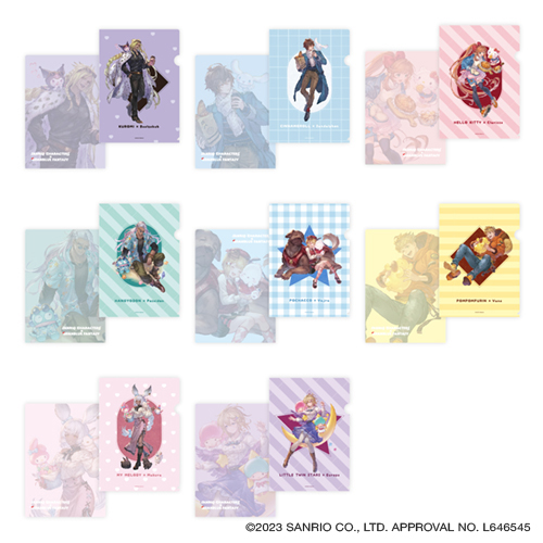 サンリオキャラクターズ ×GRANBLUE FANTASYトレーディングクリアファイル