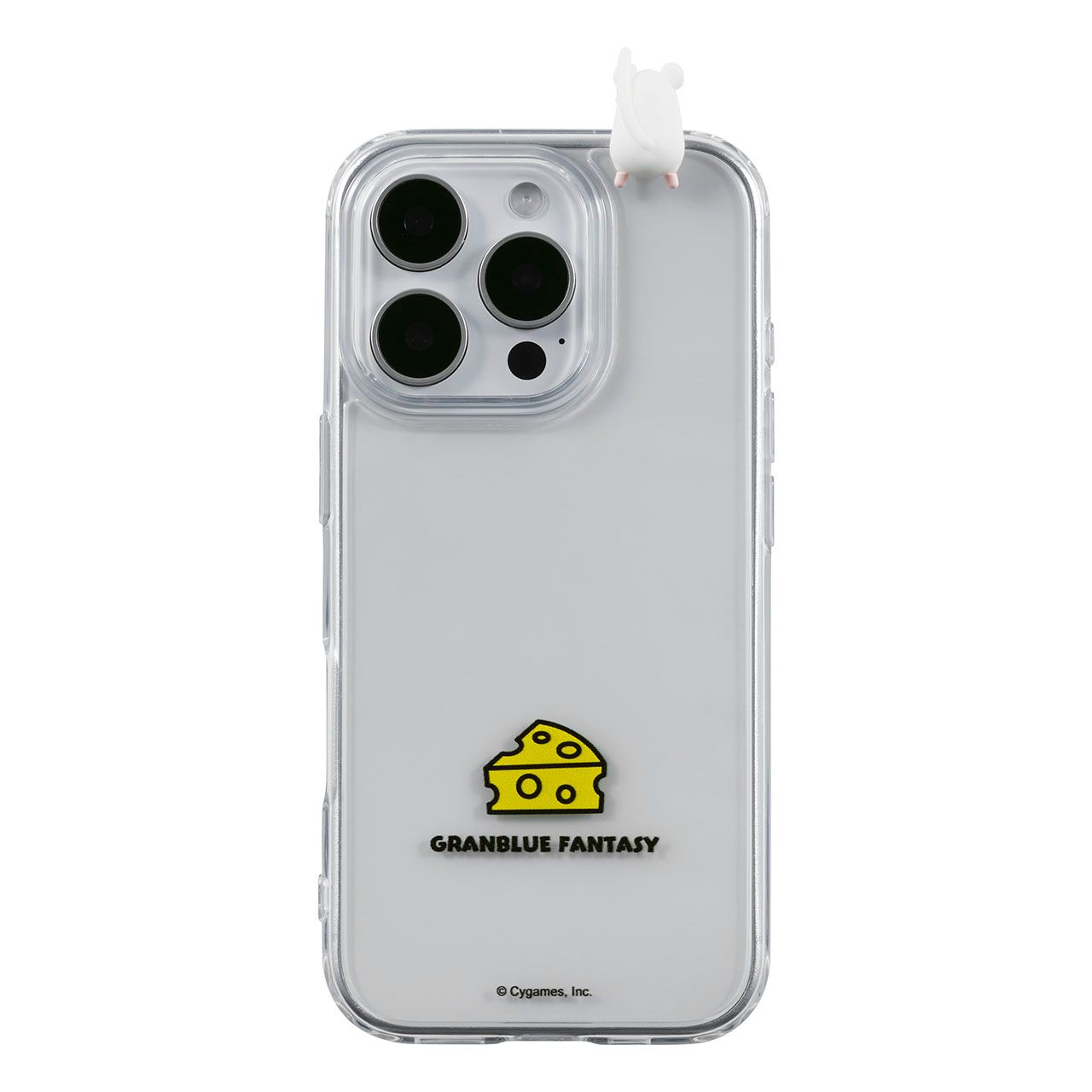 EXFES.2025マスコット付きスマホケース(ネズミ) / for iPhone 16 Pro